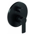 Duravit DC5210012046 - Mitigeur de baignoire encastré D-CODE noir mat