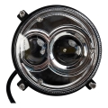 Éclairage avant de tracteur LED/60W/10-30V IP69 5700K arrondi