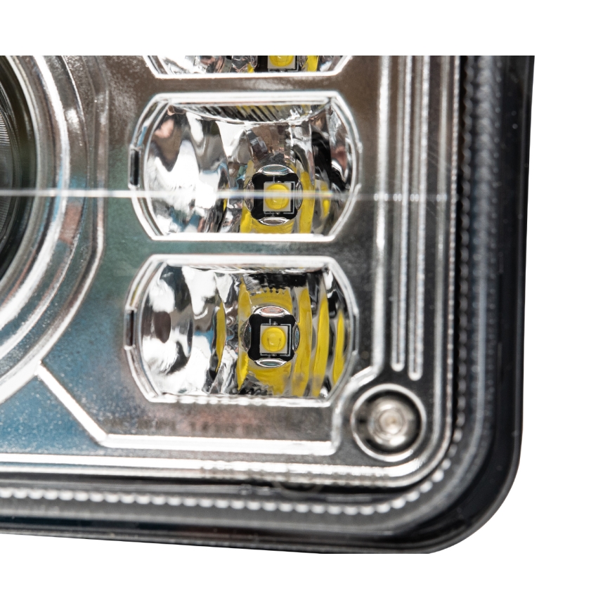 Éclairage avant de tracteur LED/69W/10-30V IP69 5700K rectangulaire