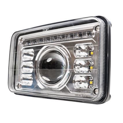 Éclairage avant de tracteur LED/69W/10-30V IP69 5700K rectangulaire