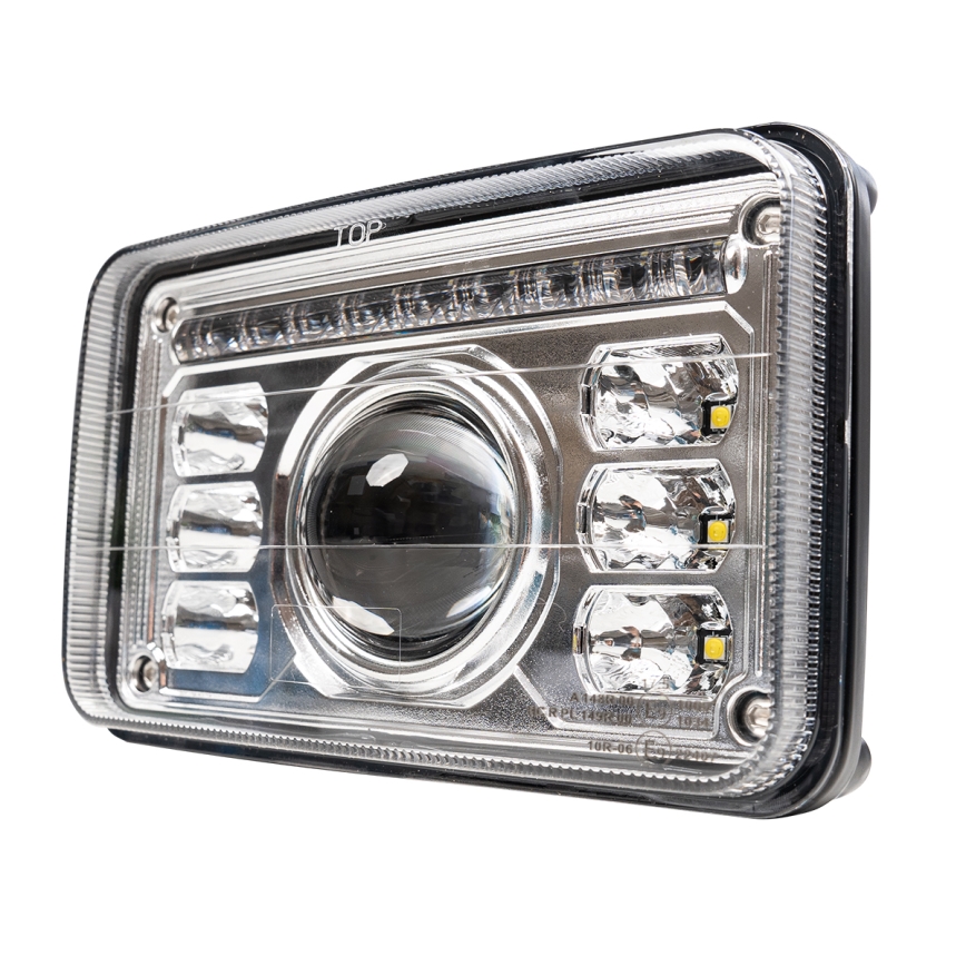 Éclairage avant de tracteur LED/69W/10-30V IP69 5700K rectangulaire