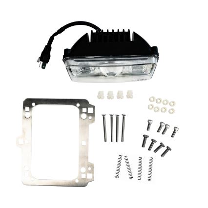 Éclairage avant de tracteur LED/69W/10-30V IP69 5700K rectangulaire