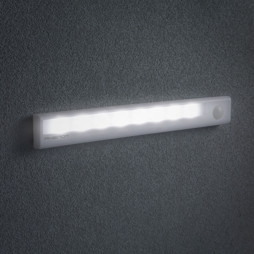 Éclairage de meuble avec un détecteur LED/0,6W/4xAAA