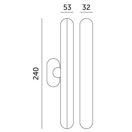 Éclairage de meubles rechargeable à intensité variable CLICK LED/1,5W/3,7V 3000/4000/6500K 800mAh USB