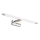 Éclairage de miroir LED/10W/230V 3000K chrome brillant