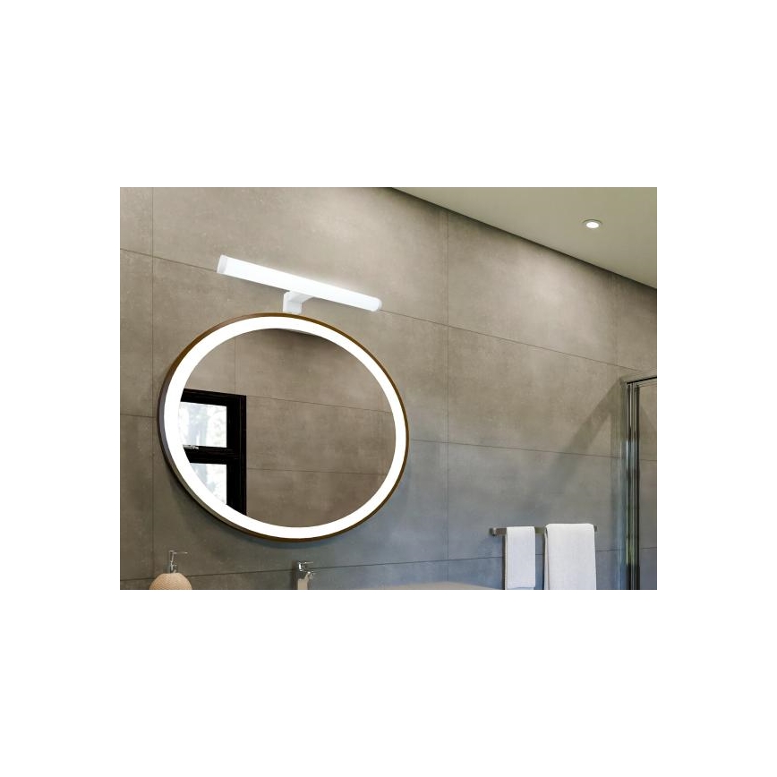 Éclairage de miroir LED 8W/230V 30 cm IP44 blanc