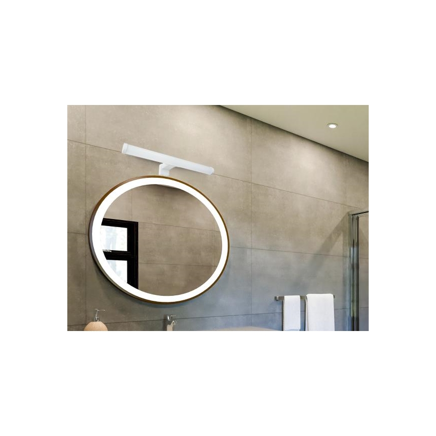 Éclairage de miroir LED 8W/230V 30 cm IP44 blanc