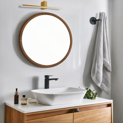Éclairage de miroir salle de bain ARTEMIS LED/13,8W/230V 4000K 60 cm IP44 doré