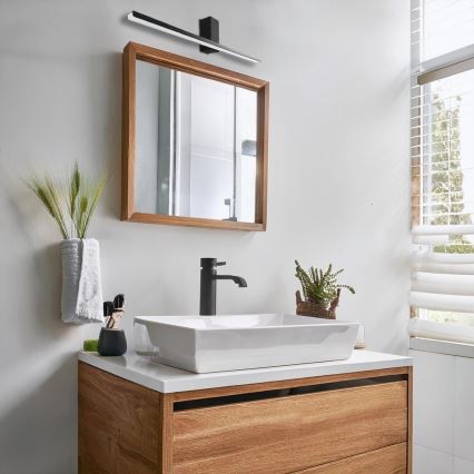 Éclairage de miroir salle de bain ARTEMIS LED/13,8W/230V 4000K 60 cm IP44 noir