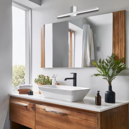 Éclairage de miroir salle de bain ARTEMIS LED/13,8W/230V 4000K 60 cm IP44 argent