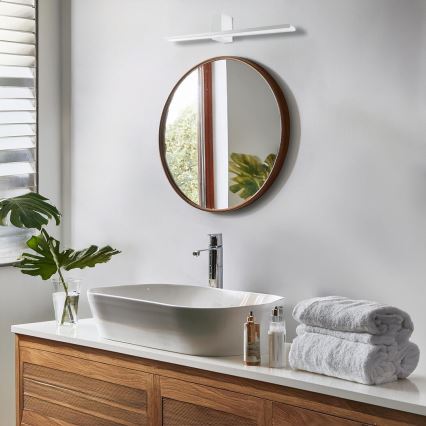 Éclairage de miroir salle de bain ARTEMIS LED/13,8W/230V 4000K 60 cm IP44 argent
