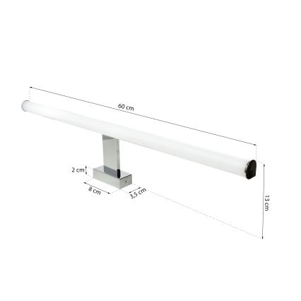 Eclairage de miroir salle de bain DUNA LED/13,8W/230V IP44