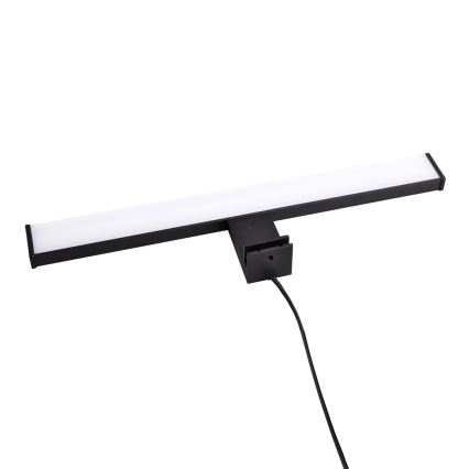 Éclairage de miroir salle de bain ELBA LED/8W/230V 4000K 40 cm IP44 noir