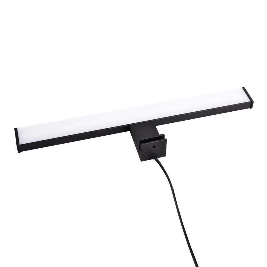 Éclairage de miroir salle de bain ELBA LED/8W/230V 4000K 40 cm IP44 noir