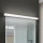 Éclairage de miroir salle de bain HORIZON LED/18W/230V 3000/4000K 90 cm IP44 argent