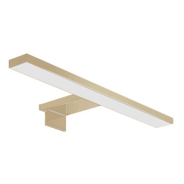 Éclairage de miroir salle de bain LED/5W/230V 4000K 30 cm IP44 doré