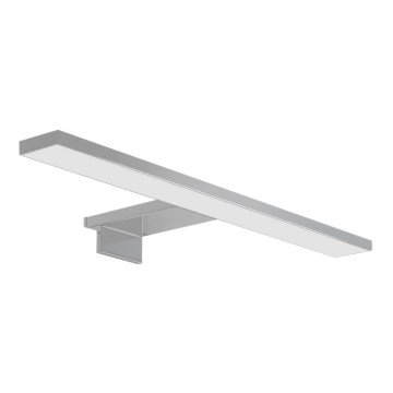 Éclairage de miroir salle de bain LED/8W/230V 4000K 50 cm IP44 chrome brillant