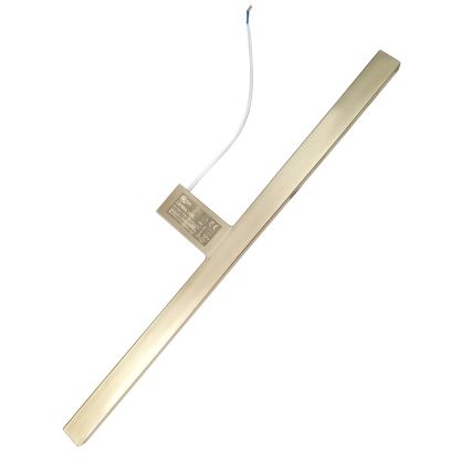 Éclairage de miroir salle de bain LED/8W/230V 4000K 50 cm IP44 doré