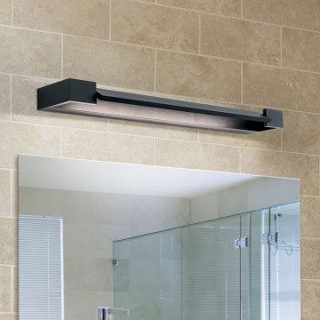 Éclairage de miroir salle de bain MARILYN LED/18W/230V 60 cm IP44 noir