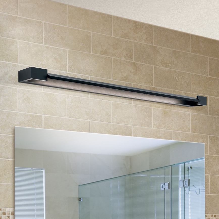 Éclairage de miroir salle de bain MARILYN LED/24W/230V 90 cm IP44 noir