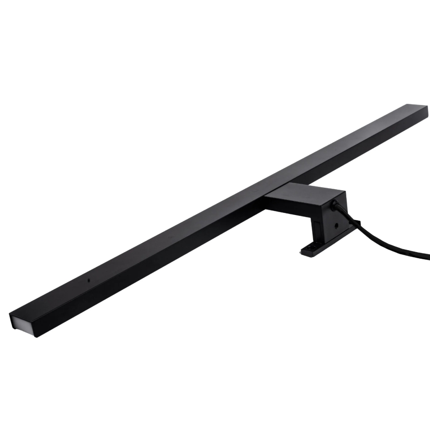 Éclairage de miroir salle de bain SAMOS LED/15W/230V 4000K 90 cm IP44 noir