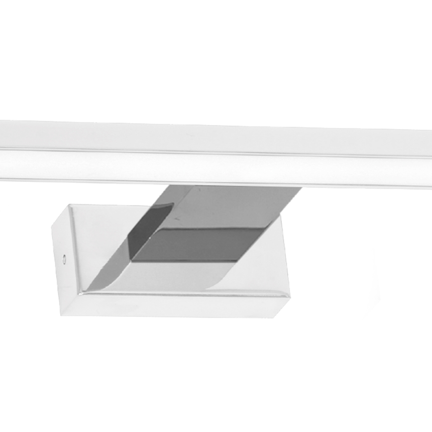 Éclairage de miroir salle de bain SHINE LED/13,8W/230V IP44 blanc/chrome brillant