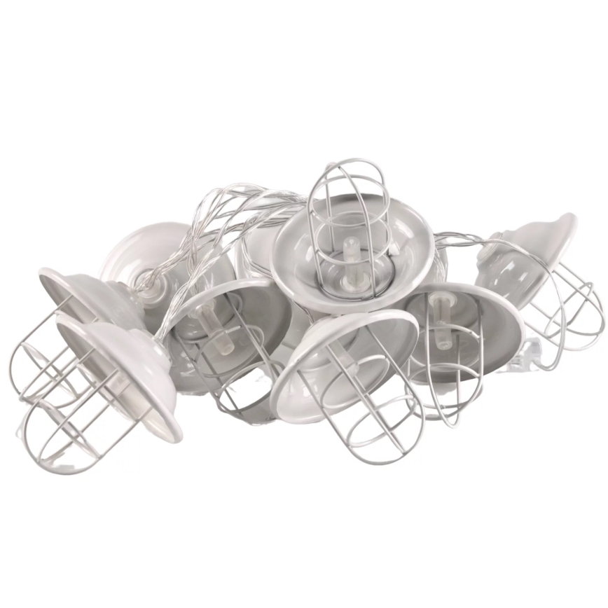 Éclairage décoratif d'extérieur LED LOFT 10xLED/2xAA