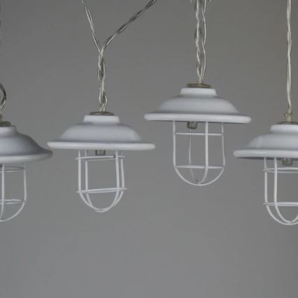 Éclairage décoratif d'extérieur LED LOFT 10xLED/2xAA