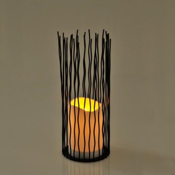 Éclairage extérieur décoratif NYBORG LED/2xAA 35 cm IP44 blanc chaud
