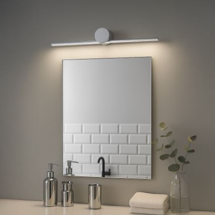 Éclairage LED pour miroir de salle de bain ARTIST LED/6W/230V 40 cm IP44 chrome brillant
