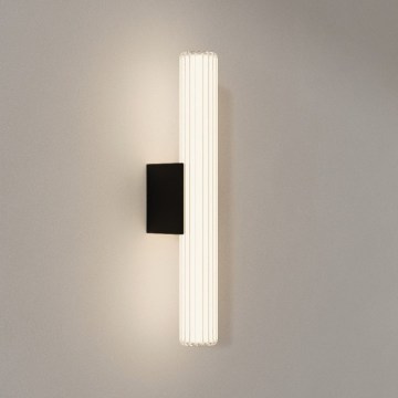 Éclairage LED pour miroir de salle de bain LINEA, 8 W, 230 V, 3000/4000/6000 K, IP44, 45 cm, noir