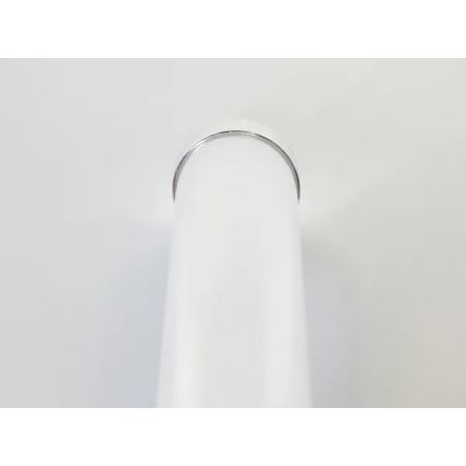 Éclairage LED pour miroir de salle de bains, 10 W, 230 V, 45 cm, IP44, finition chrome brillant