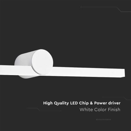 Éclairage LED pour miroir de salle de bains/10W/230V 4000K IP65 blanc