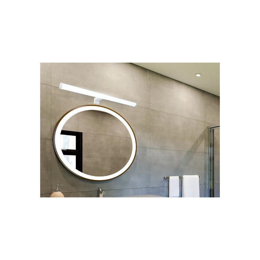 Éclairage LED pour miroir de salle de bains 12W/230V 59,5 cm IP44 blanc