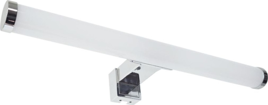 Éclairage LED pour miroir de salle de bains – 8 W, 230 V, 30 cm, IP44, chrome brillant
