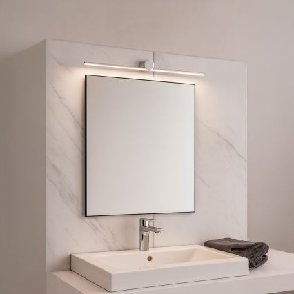 Éclairage LED pour miroir de salle de bains ARTIST LED/9W/230V 60 cm IP44 chrome brillant