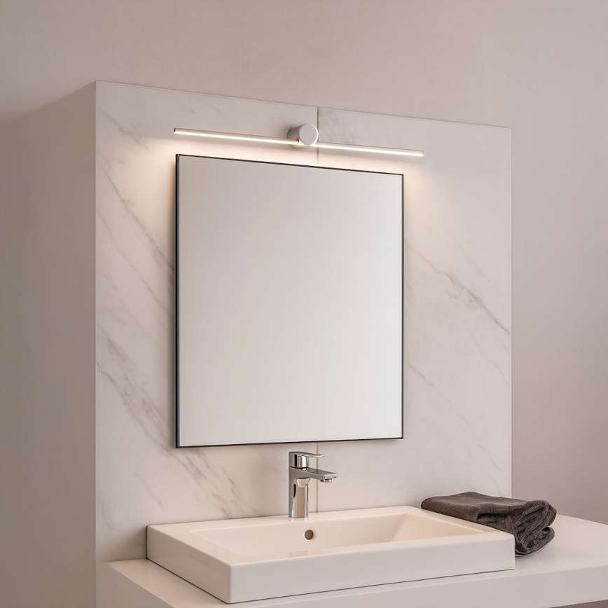 Éclairage LED pour miroir de salle de bains ARTIST LED/9W/230V 60 cm IP44 chrome brillant