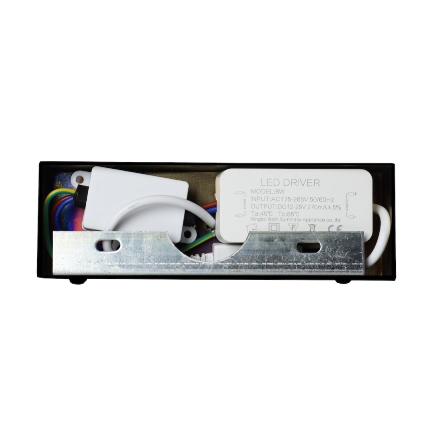 Éclairage LED pour miroir de salle de bains KLIMT LED/8W/230V 3000/4000/6000K 40 cm IP44 noir