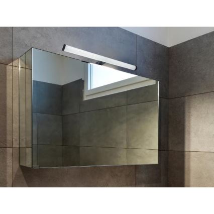 Éclairage LED pour miroir de salle de bains LED/10W/230V 45 cm IP44 noir