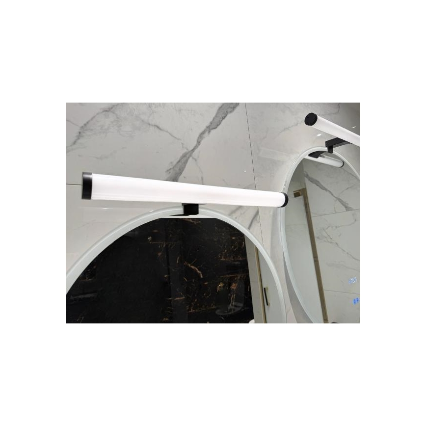 Éclairage LED pour miroir de salle de bains LED/10W/230V 45 cm IP44 noir