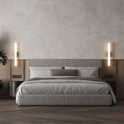 Éclairage LED pour miroir de salle de bains LINEA, 12W/230V, 3000/4000/6000K, IP44, 61 cm, doré