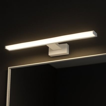 Éclairage LED pour miroir de salle de bains MIRORE, 10 W, 230 V, 60 cm, IP44, blanc