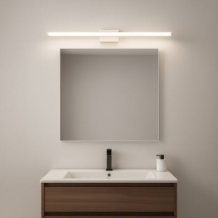 Éclairage LED pour miroir de salle de bains MIRORE, 10 W, 230 V, 60 cm, IP44, blanc