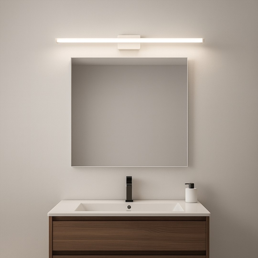 Éclairage LED pour miroir de salle de bains MIRORE, 10 W, 230 V, 60 cm, IP44, blanc