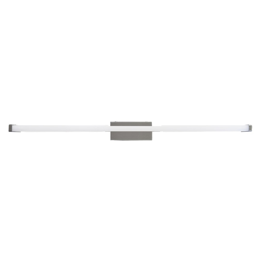 Éclairage LED pour miroir de salle de bains MIRORE, 8W, 230V, 40 cm, IP44, chrome brillant