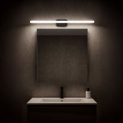 Éclairage LED pour miroir de salle de bains MIRORE LED/10W/230V 60 cm IP44 noir