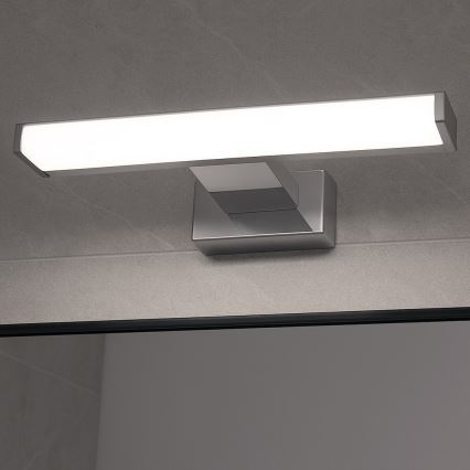 Éclairage LED pour miroir de salle de bains MIRORE LED/5W/230V 30 cm IP44 chrome brillant