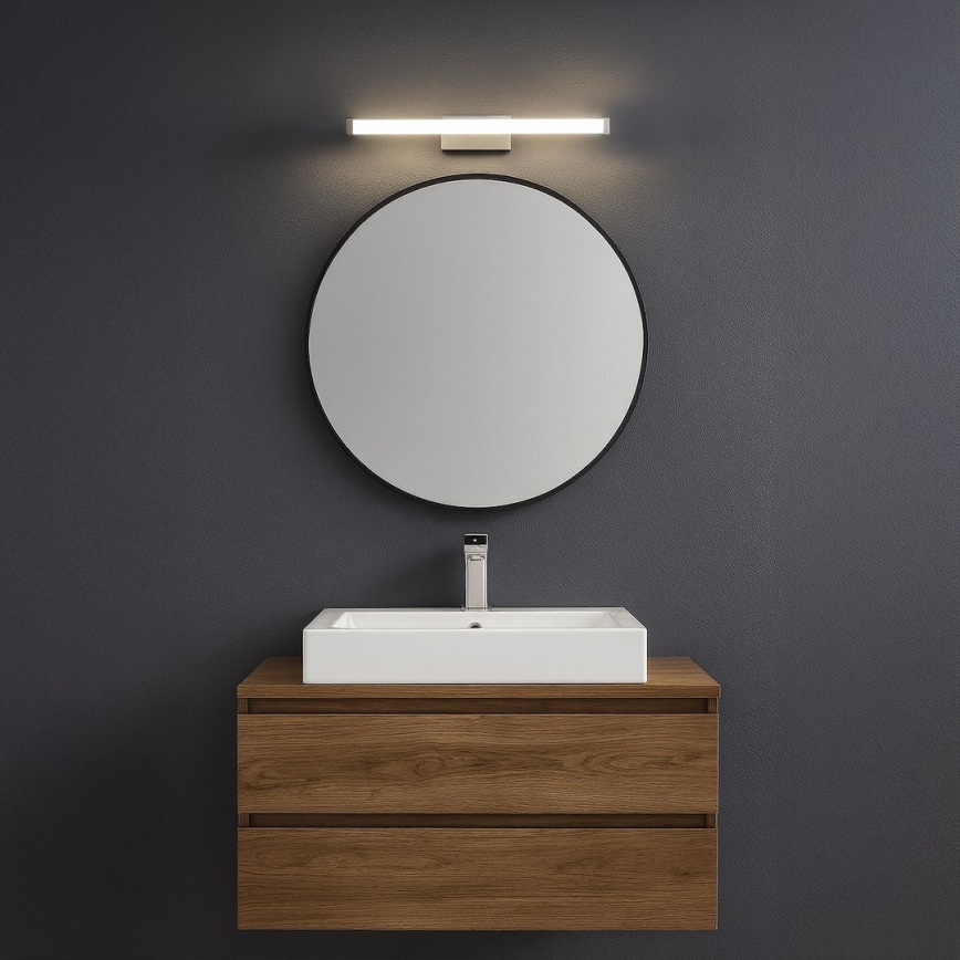 Éclairage LED pour miroir de salle de bains MIRORE LED/5W/230V 30 cm IP44 chrome brillant