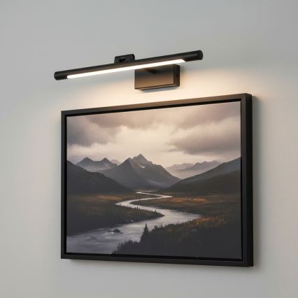 Éclairage LED pour miroir de salle de bains MIRROR LED/6W/230V 4000K IP44 40 cm noir