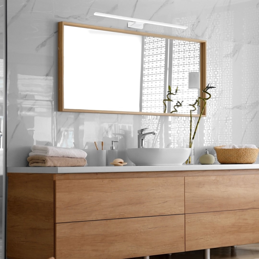 Éclairage LED pour miroir de salle de bains SHINE WHITE LED/15W/230V 80 cm IP44 blanc